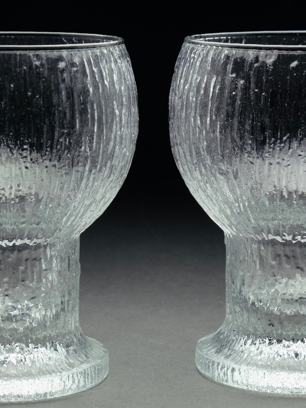 2 Kekkerit Wine/Beer Goblets by Timo Sarpaneva for Iittala Finland